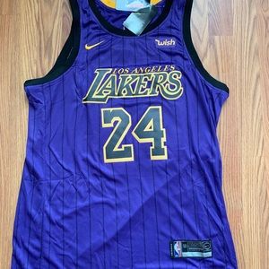 Kobe Bryant LA Lakers City Jersey Stitched #24